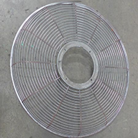 Garde de ventilateur en spirale